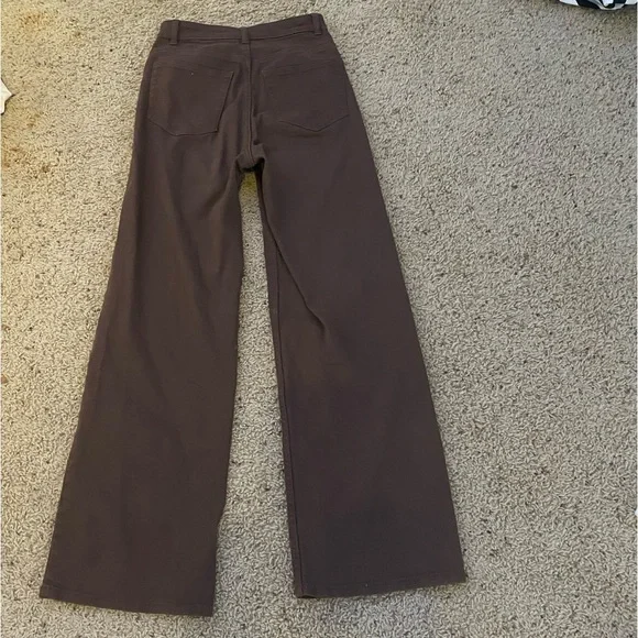 Brown flair pants - Picture 3 of 4